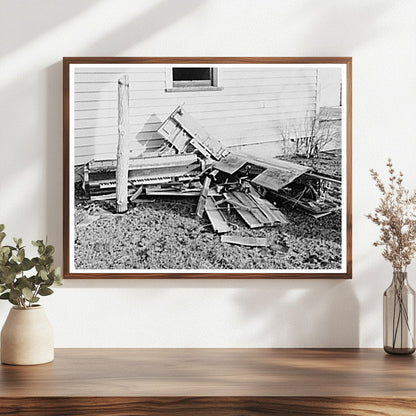 Flood Aftermath in Posey County Indiana February 1937