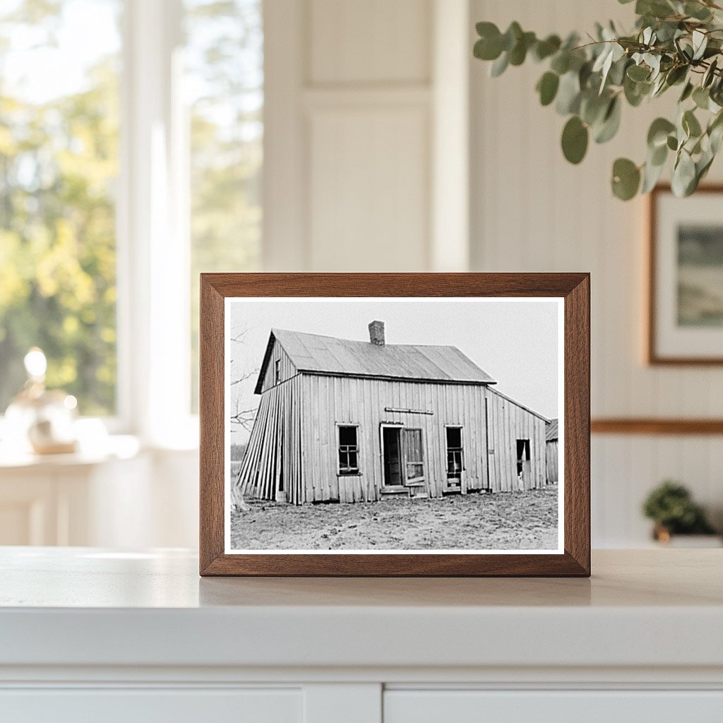 Farmhouse in Posey County Indiana Flood February 1937