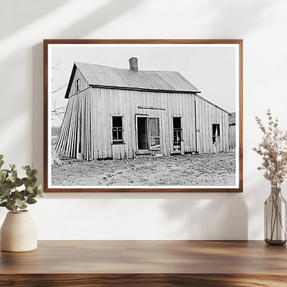 Farmhouse in Posey County Indiana Flood February 1937