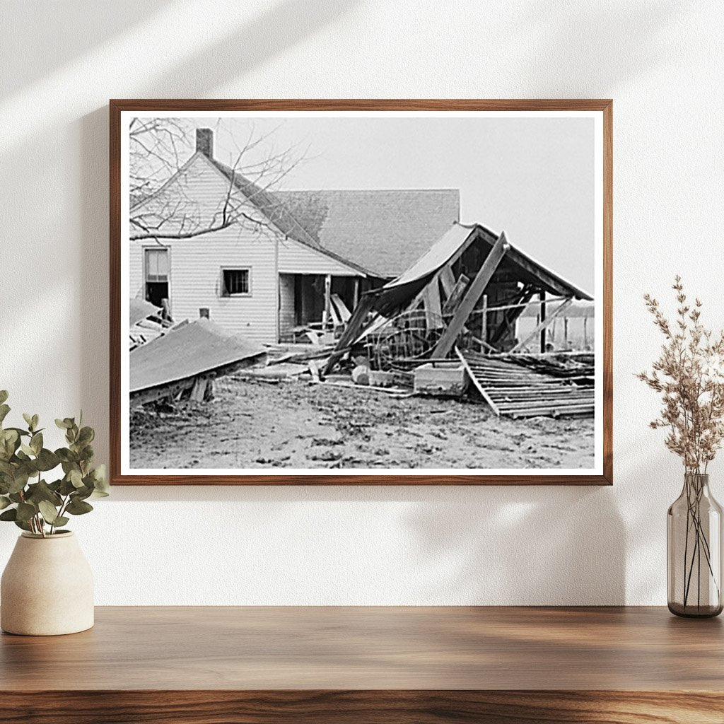 Flood Damage on Indiana Farm February 1937