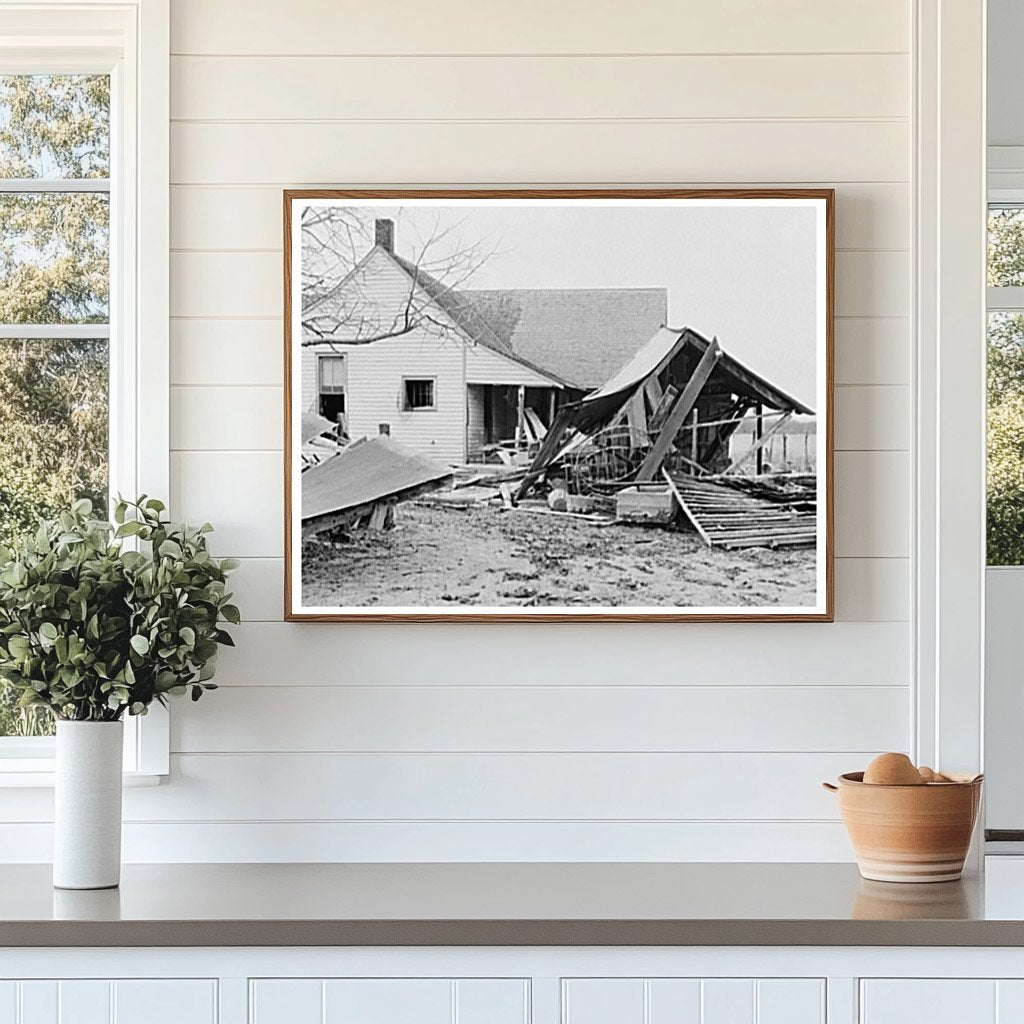 Flood Damage on Indiana Farm February 1937