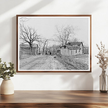 Flooded Farmhouse Posey County Indiana February 1937