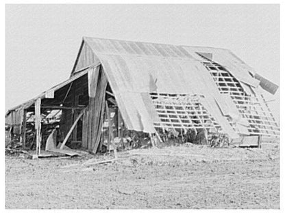 Flooded Barn on Mackey Ferry Road Indiana February 1937