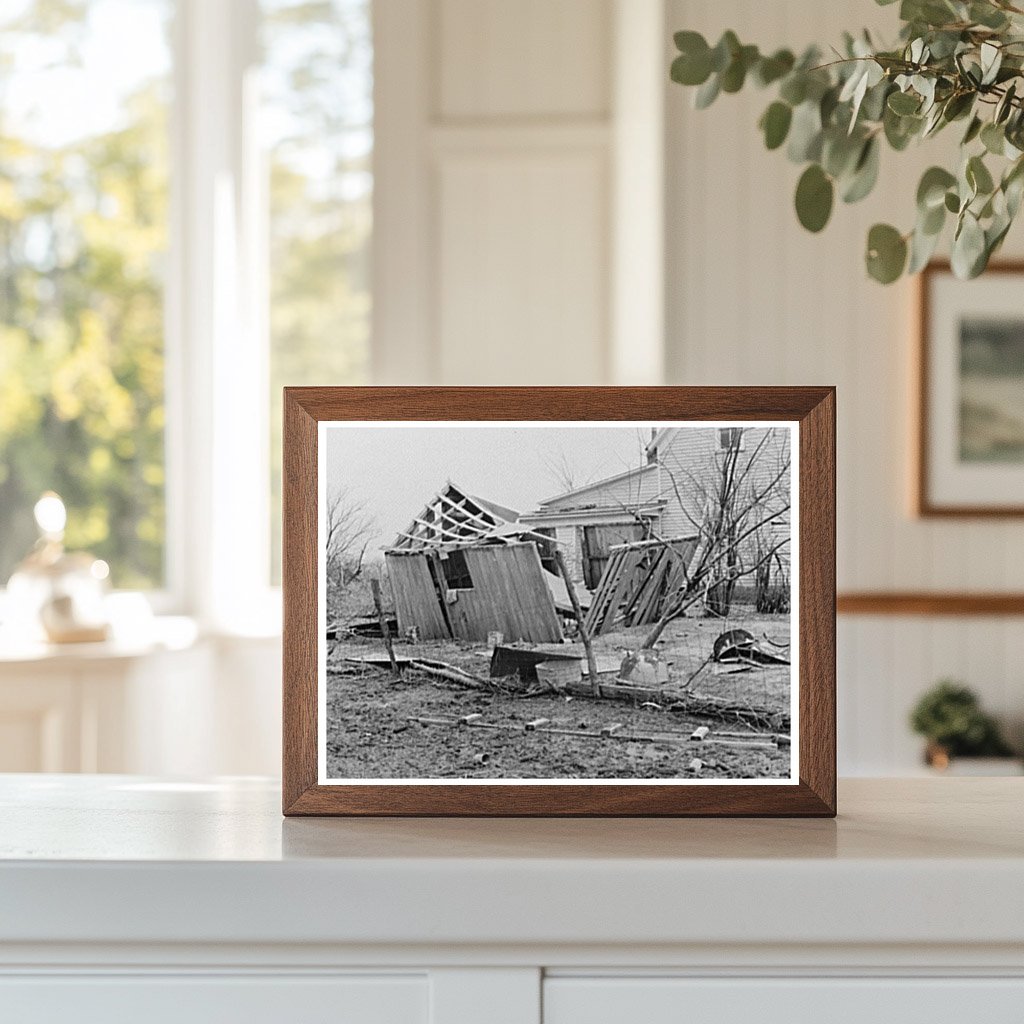 Indiana Flood Aftermath February 1937 Vintage Photograph