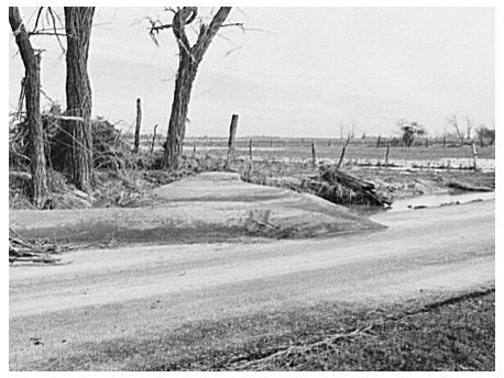 Soil Erosion from February 1937 Flood in Indiana