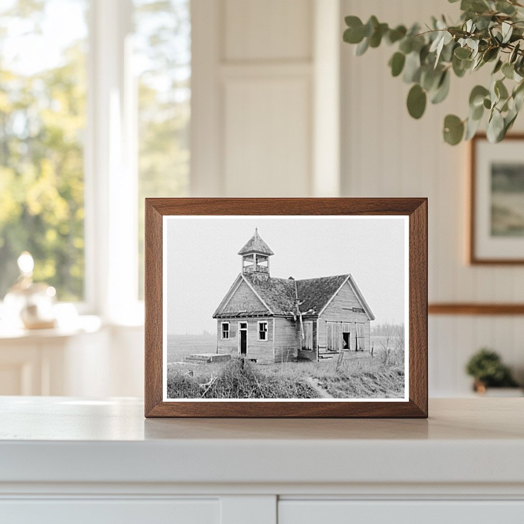 Posey County Schoolhouse Flood Image February 1937