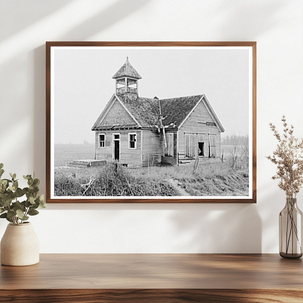 Posey County Schoolhouse Flood Image February 1937