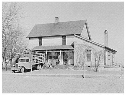 Everett Shoemaker Moving Household Goods Shadeland Indiana 1937