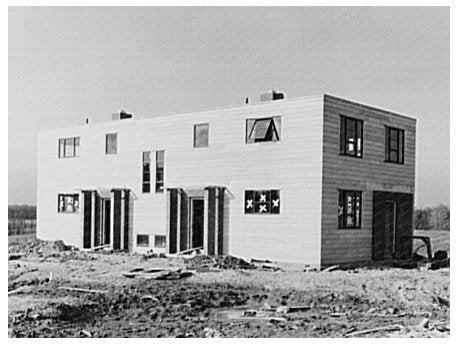 Two-Family Asbestos Board House Greenhills Ohio 1937