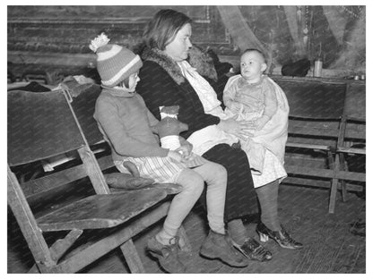 Flood Refugees in Equality Illinois January 1937