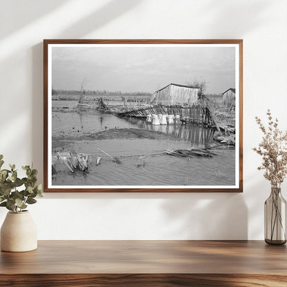 Flooded Farmland in New Madrid Missouri January 1937