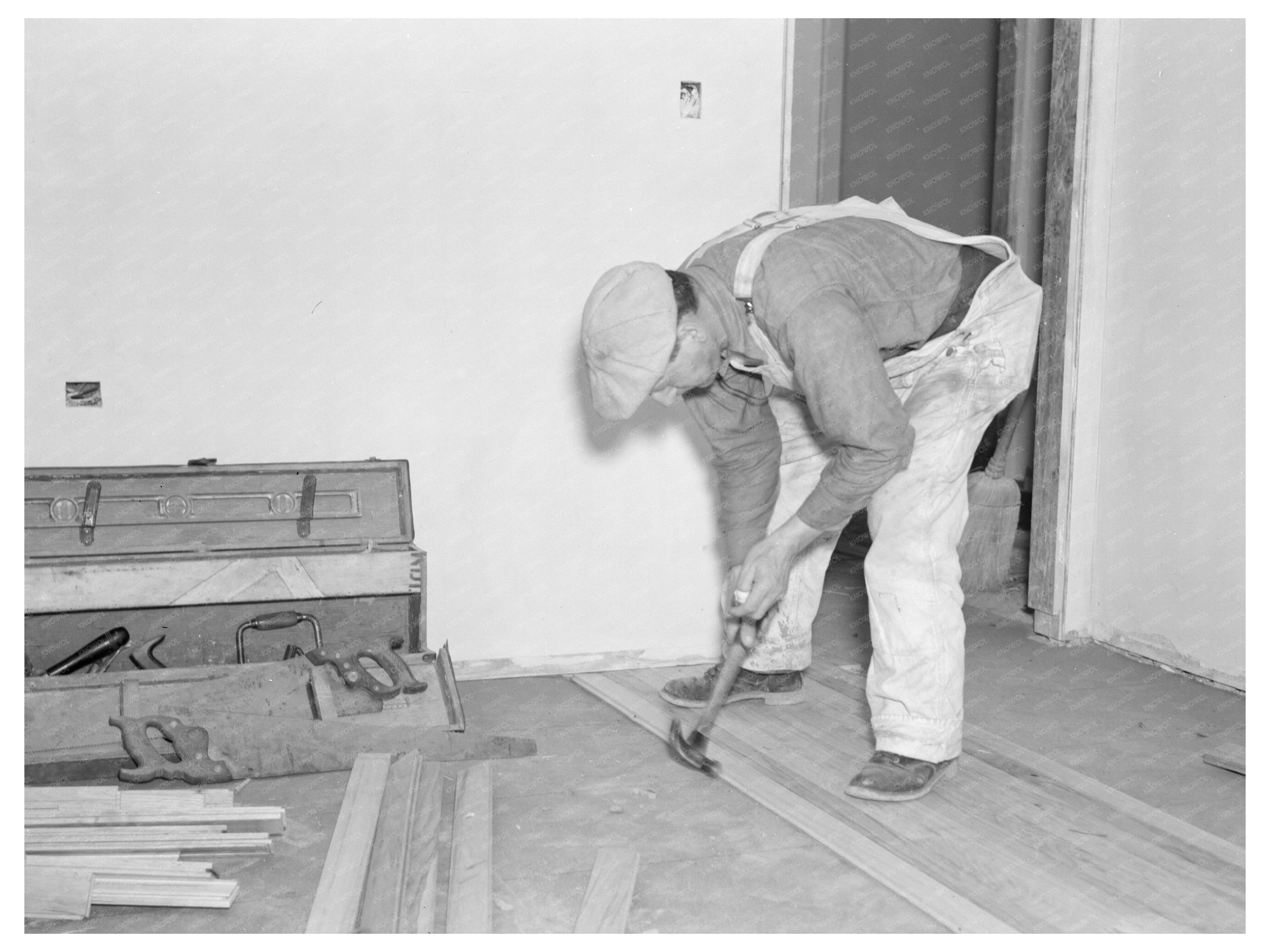 Hardwood Floor Installation in Greenhills Ohio 1937