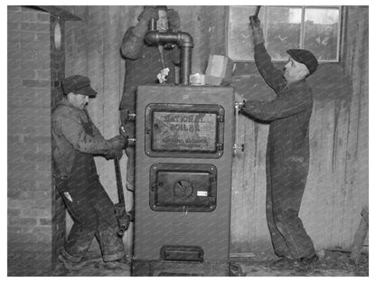 Plumbers Working in Greenhills Project Hamilton County 1937