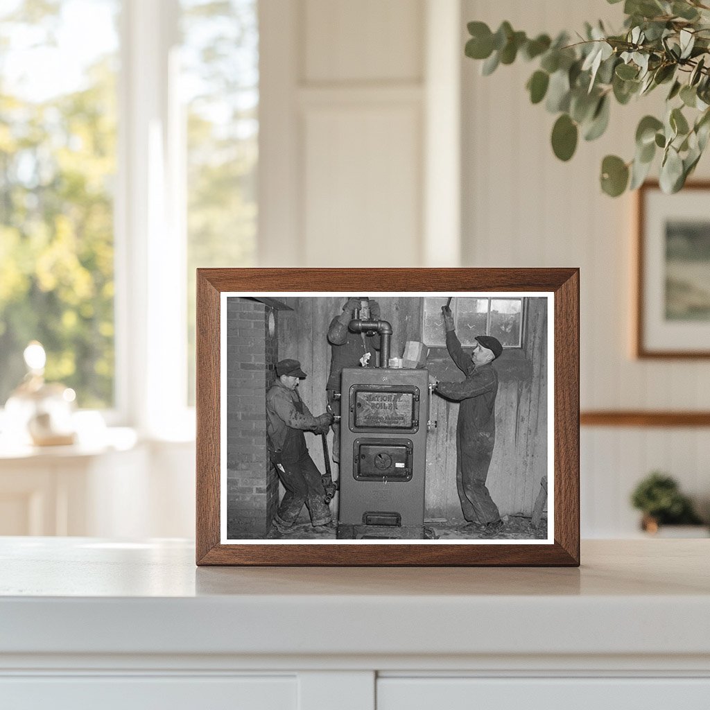 Plumbers Working in Greenhills Project Hamilton County 1937