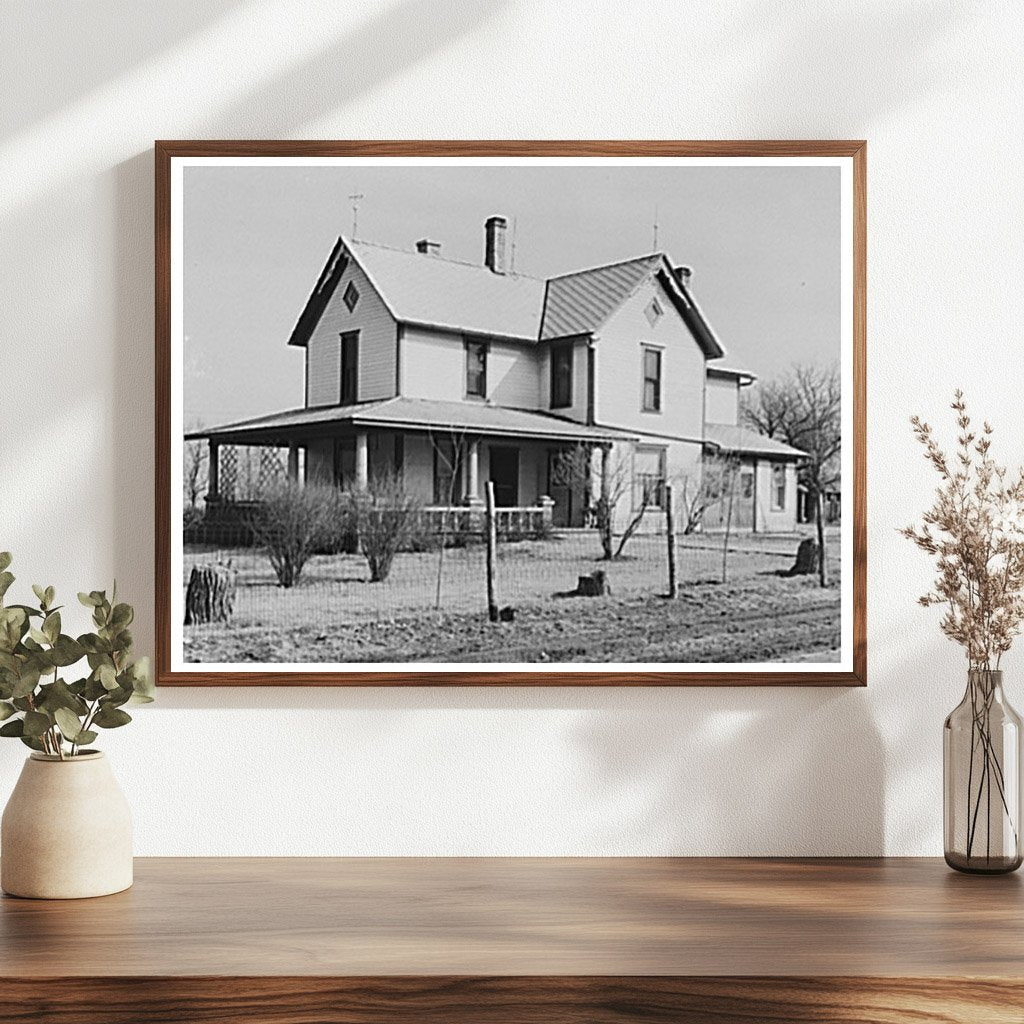 Farmhouse on 230-Acre Farm in Indiana February 1937