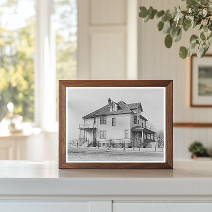 Indiana Farmhouse on 160 Acres February 1937