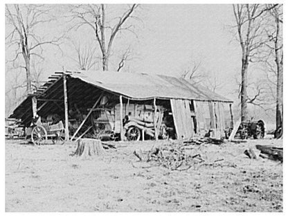 William Weltis Farm Machine Shed Boswell Indiana 1937