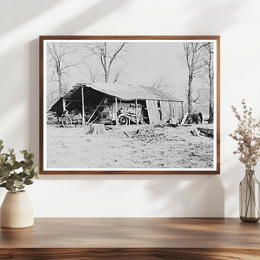 William Weltis Farm Machine Shed Boswell Indiana 1937