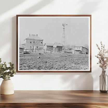 William Weltis Farm near Boswell Indiana February 1937