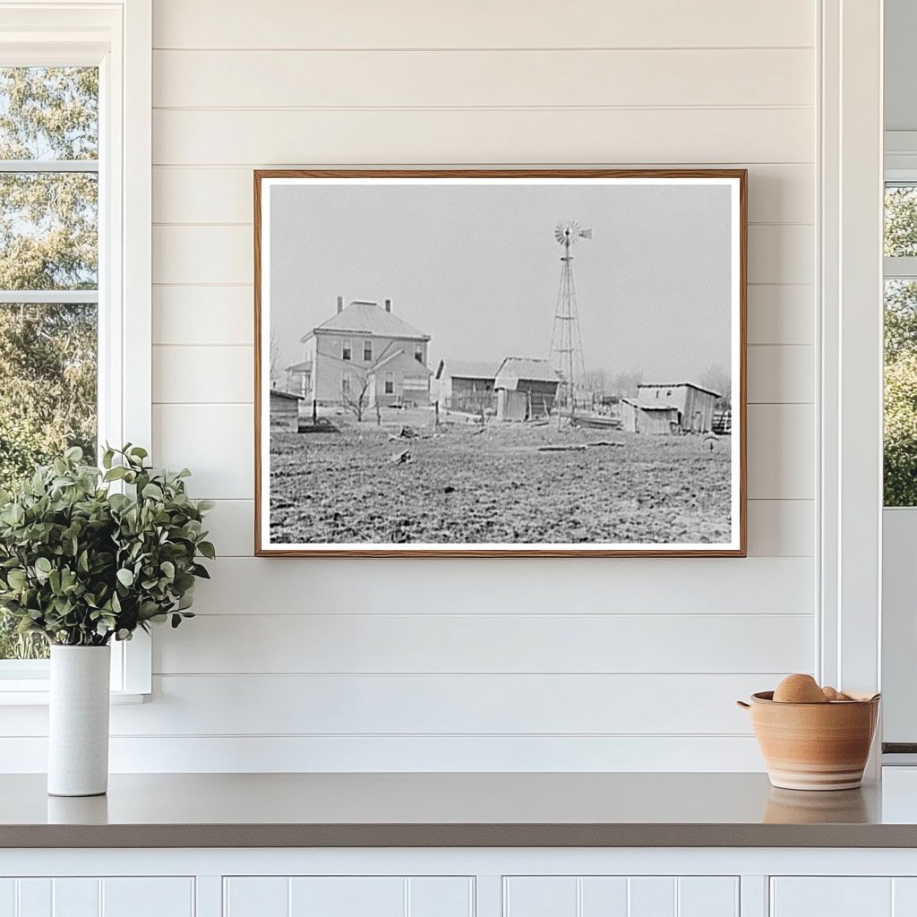 William Weltis Farm near Boswell Indiana February 1937