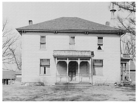 William Keefe Farm House Benton County Indiana 1937