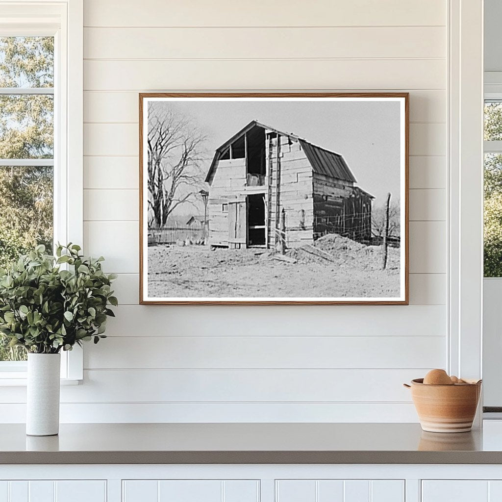 Vintage Barn by Erasty Emvich Battlefield Indiana 1937