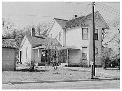 Fowler Indiana House Rented by Tip Estes March 1937