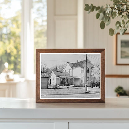 Fowler Indiana House Rented by Tip Estes March 1937