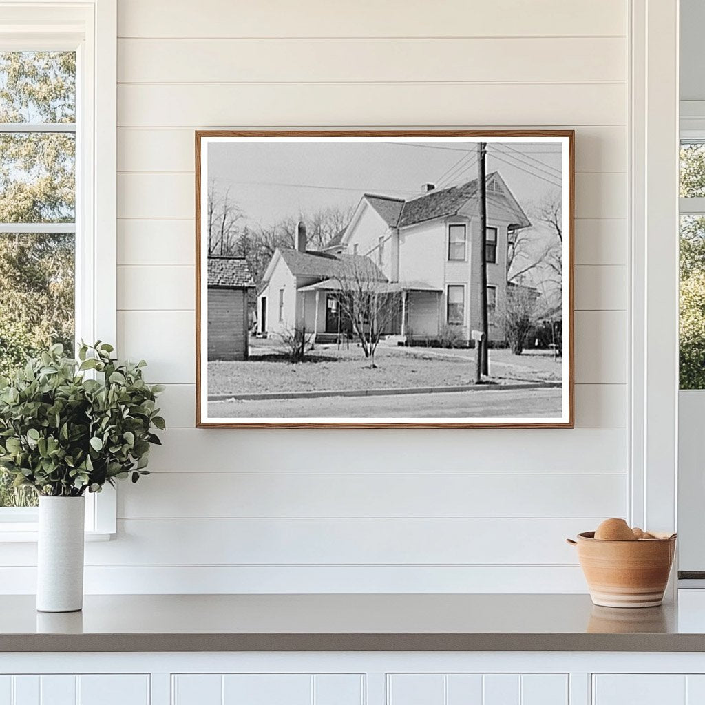 Fowler Indiana House Rented by Tip Estes March 1937