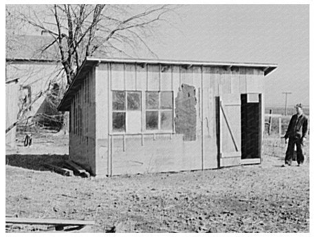 Poultry House on Sylvester Garrings Farm February 1937