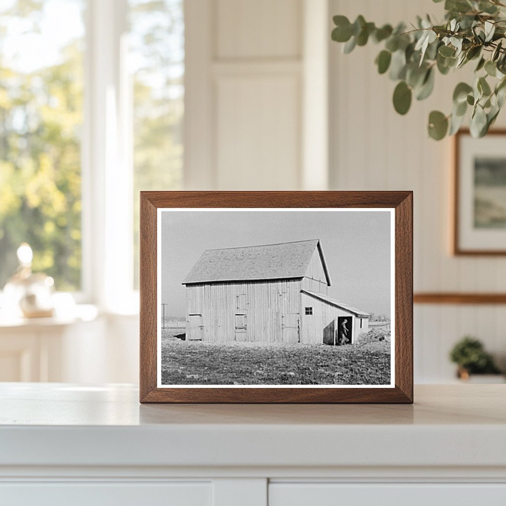 Vintage Barn Addition by Tenant Farmer in 1937