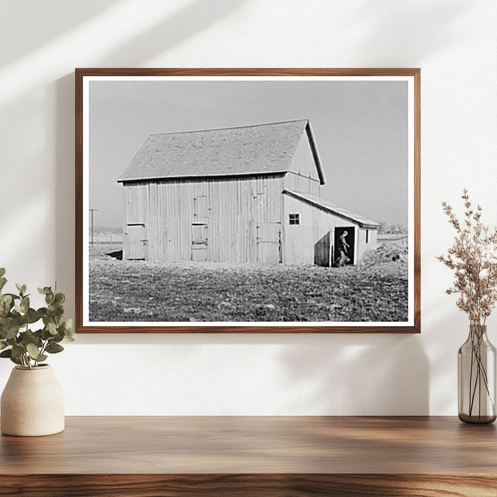 Vintage Barn Addition by Tenant Farmer in 1937