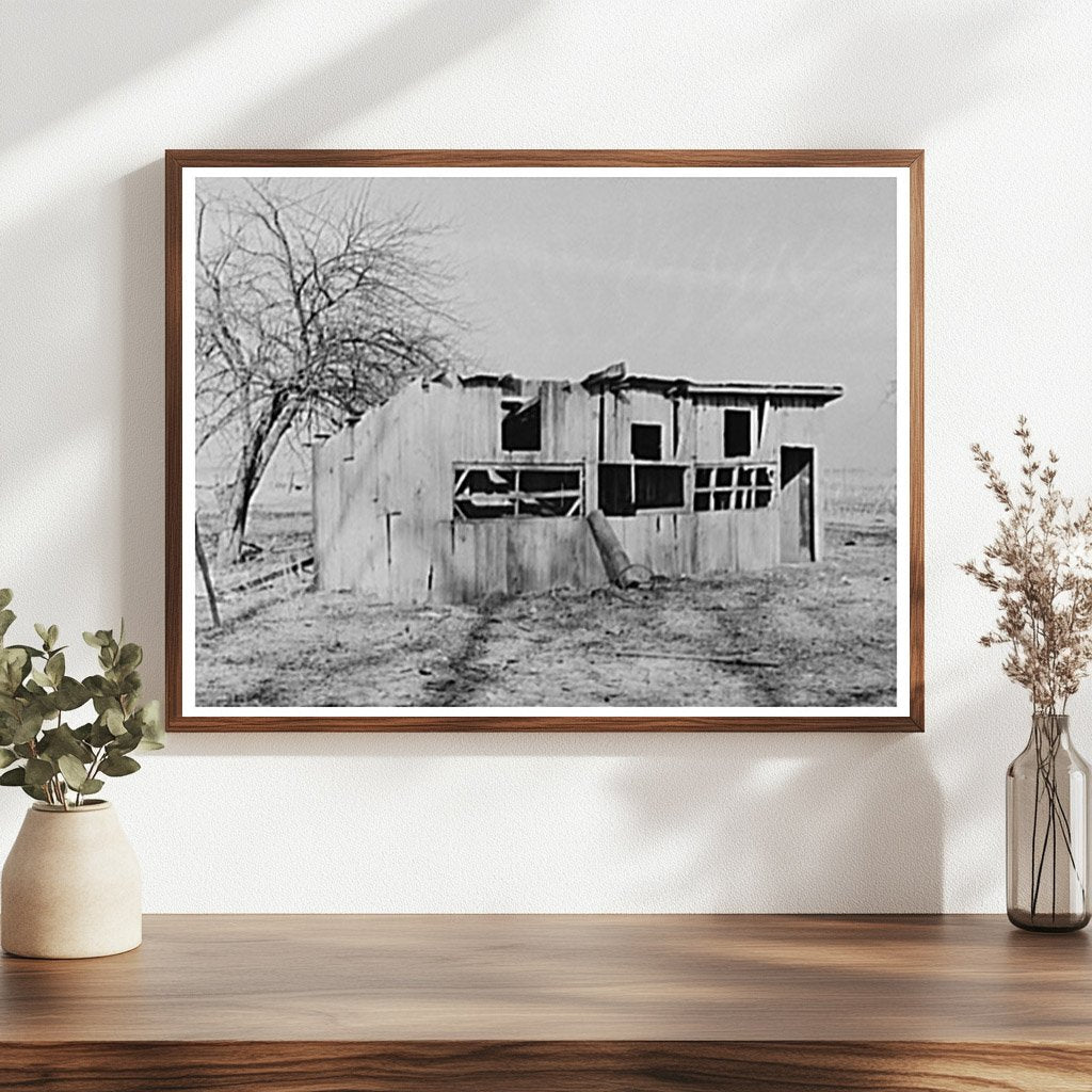 Poultry House on Tenant Farm Indiana March 1937