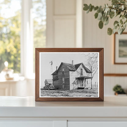 Clifford Rowe Farmhouse Benton County Indiana 1937