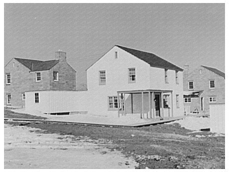 Greendale Wisconsin Model House 1937 Photo