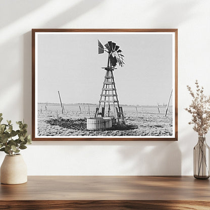 McHenry County Windmill Farm Image March 1937