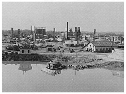 Idle Tile Factory Ottawa Illinois March 1937