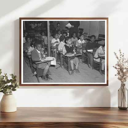 Tent City School in Shawneetown Illinois April 1937