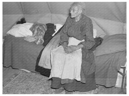 Ellen McAllister Flood Refugee Shawneetown Illinois 1937