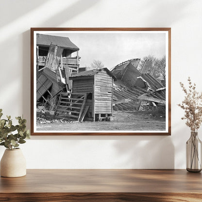 Flood Damage Aftermath in Shawneetown Illinois April 1937