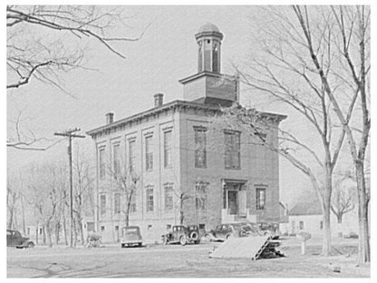 Shawneetown Illinois Courthouse April 1937 Photo