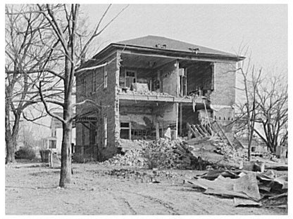 Shawneetown Illinois Catholic Seminary Flood April 1937