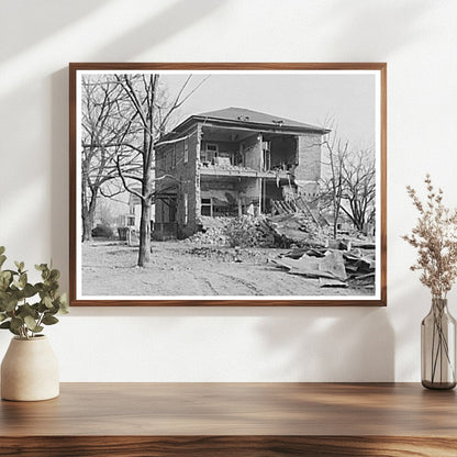 Shawneetown Illinois Catholic Seminary Flood April 1937