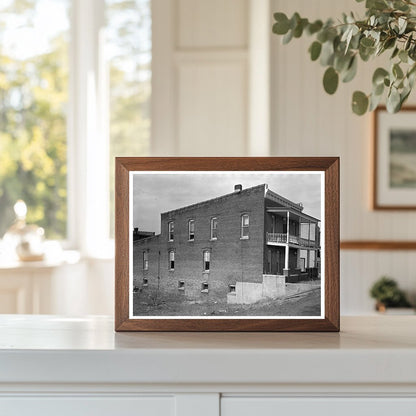 Rawlings Tavern Shawneetown Illinois April 1937 Vintage Photo