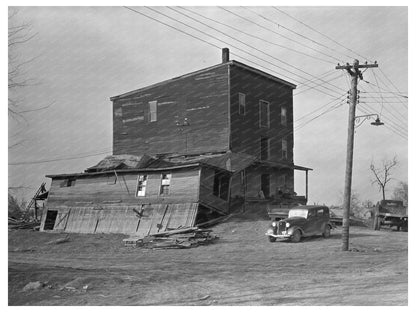 Shawneetown Flour Mill Flood Damage April 1937