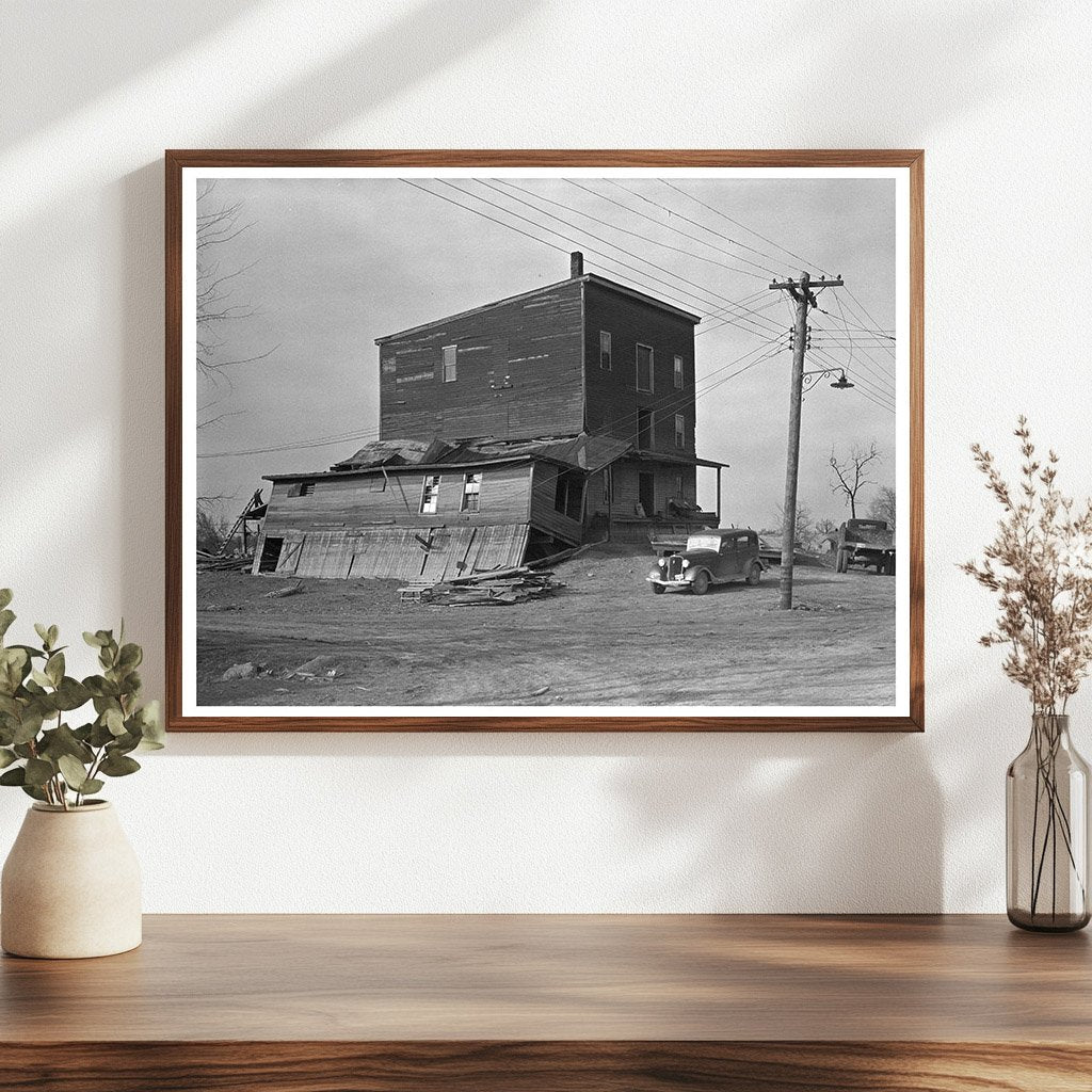 Shawneetown Flour Mill Flood Damage April 1937