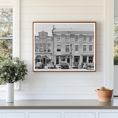 Vintage Grocery Building in Shawneetown Illinois 1937