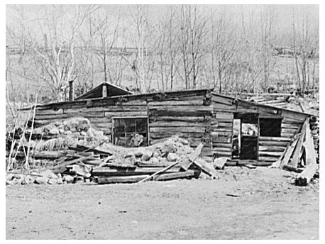 Buckboard Charlies Home in Gogebic County 1937