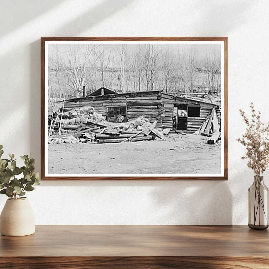 Buckboard Charlies Home in Gogebic County 1937