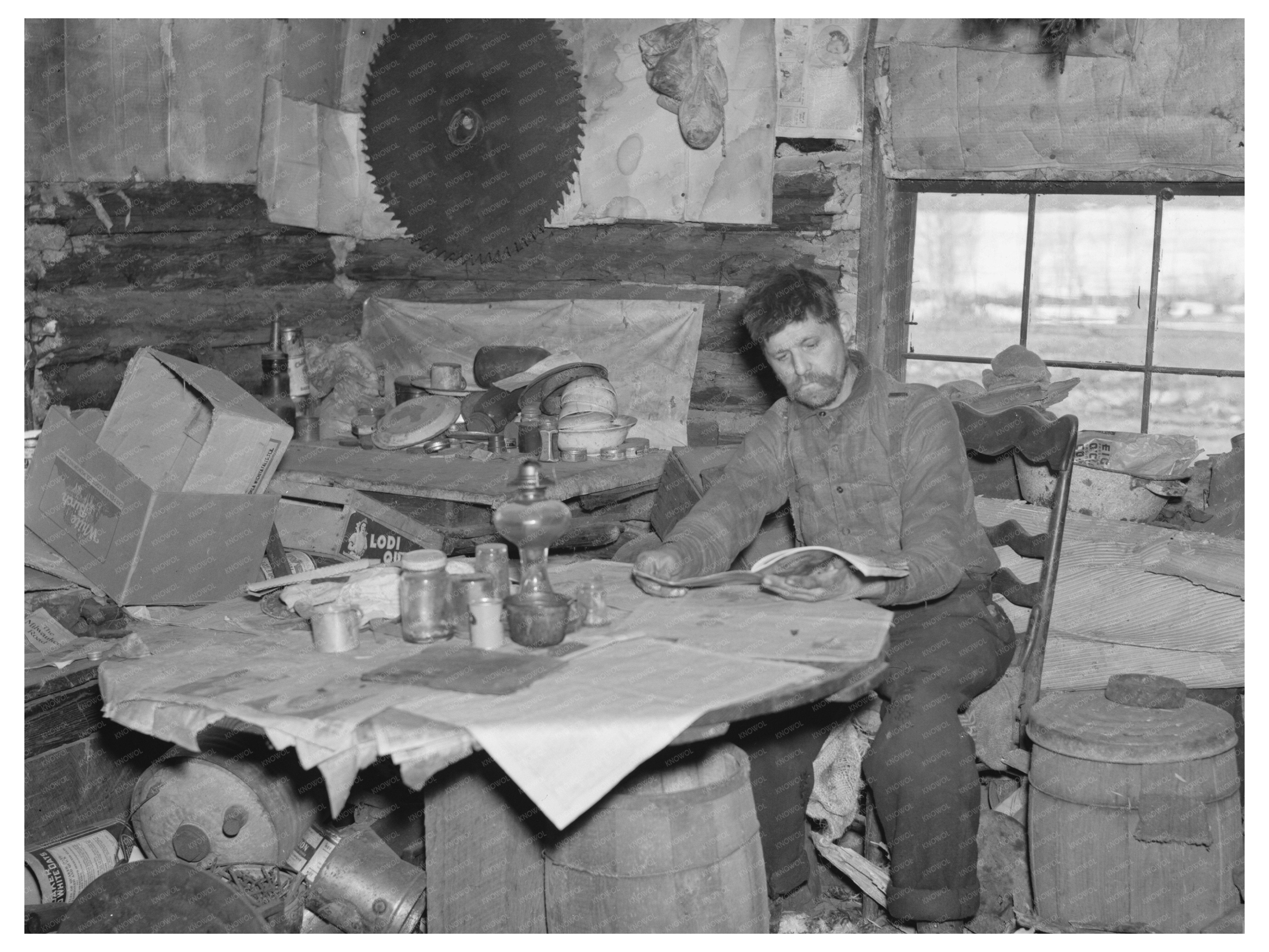 Buckboard Charlie Reading American Legion April 1937